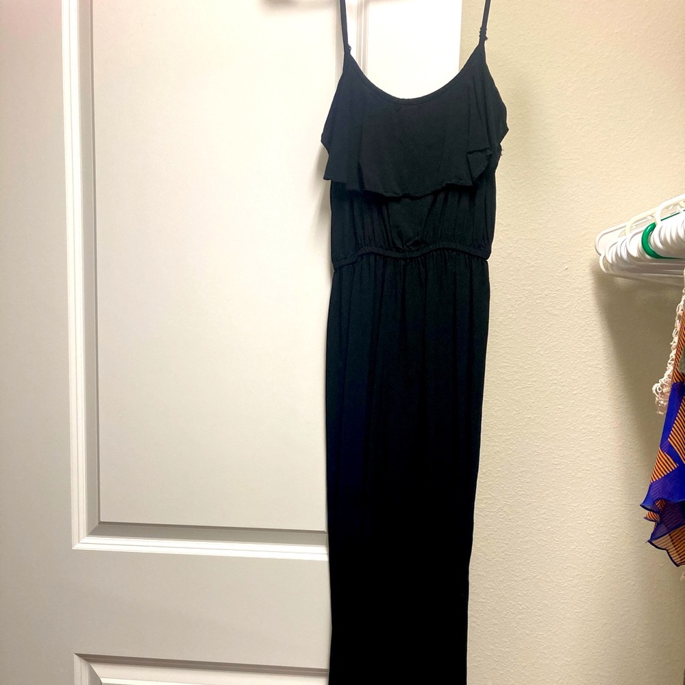 Black summer dress